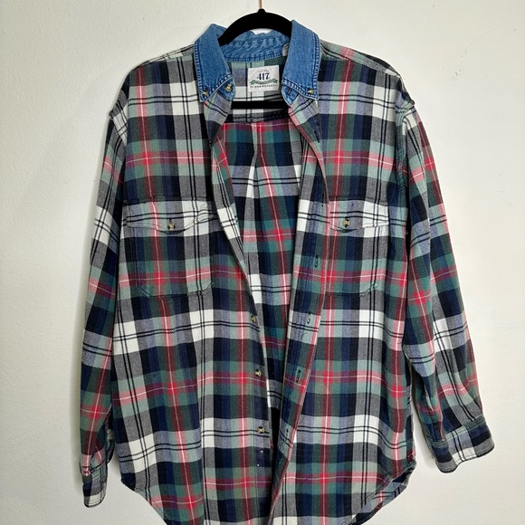 Flannel Patchwork Redone Back Patch - Picture 3 of 5